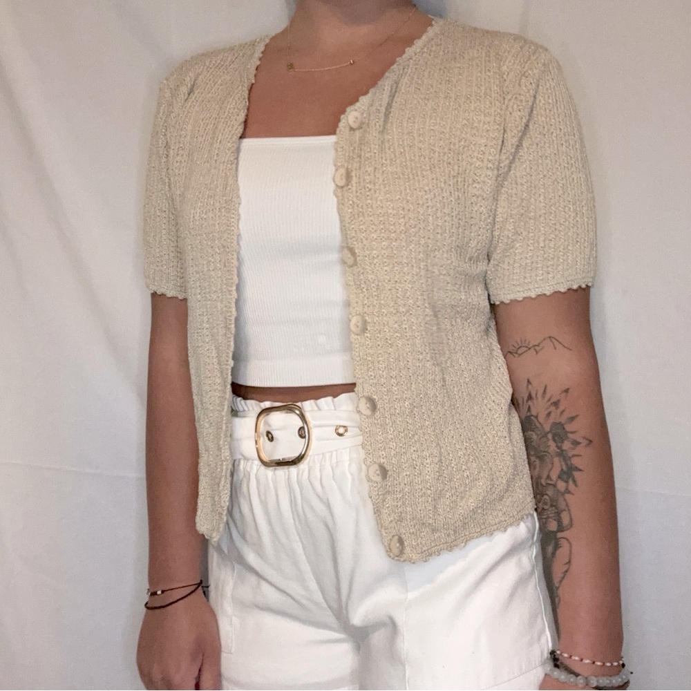 Vintage sag harbor knit top